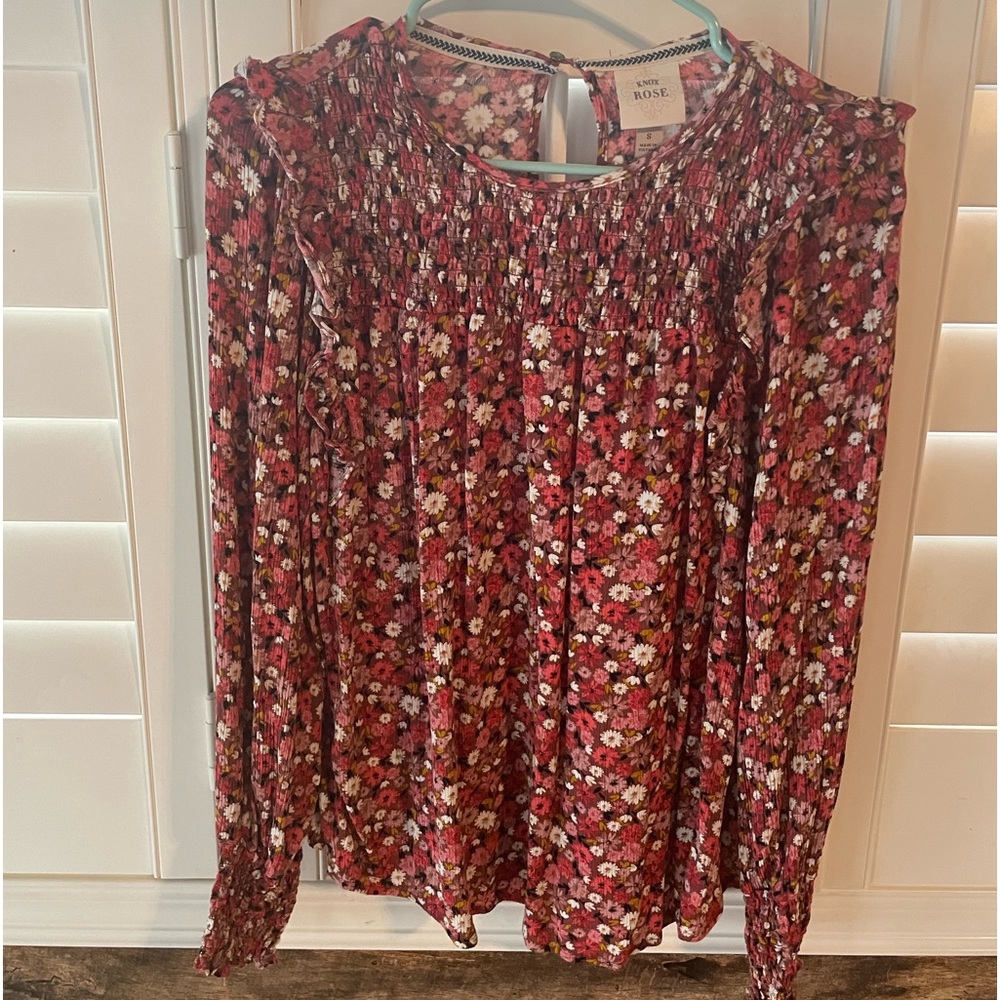 Knox rose blouse